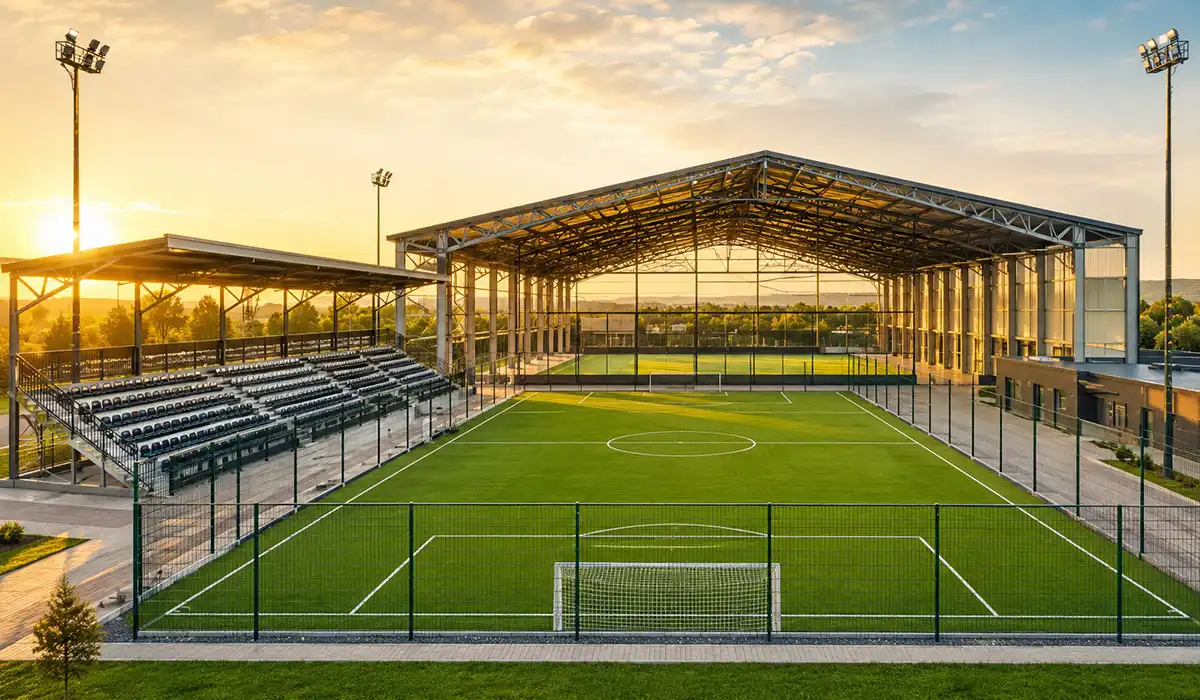 futbol sahası yapımı