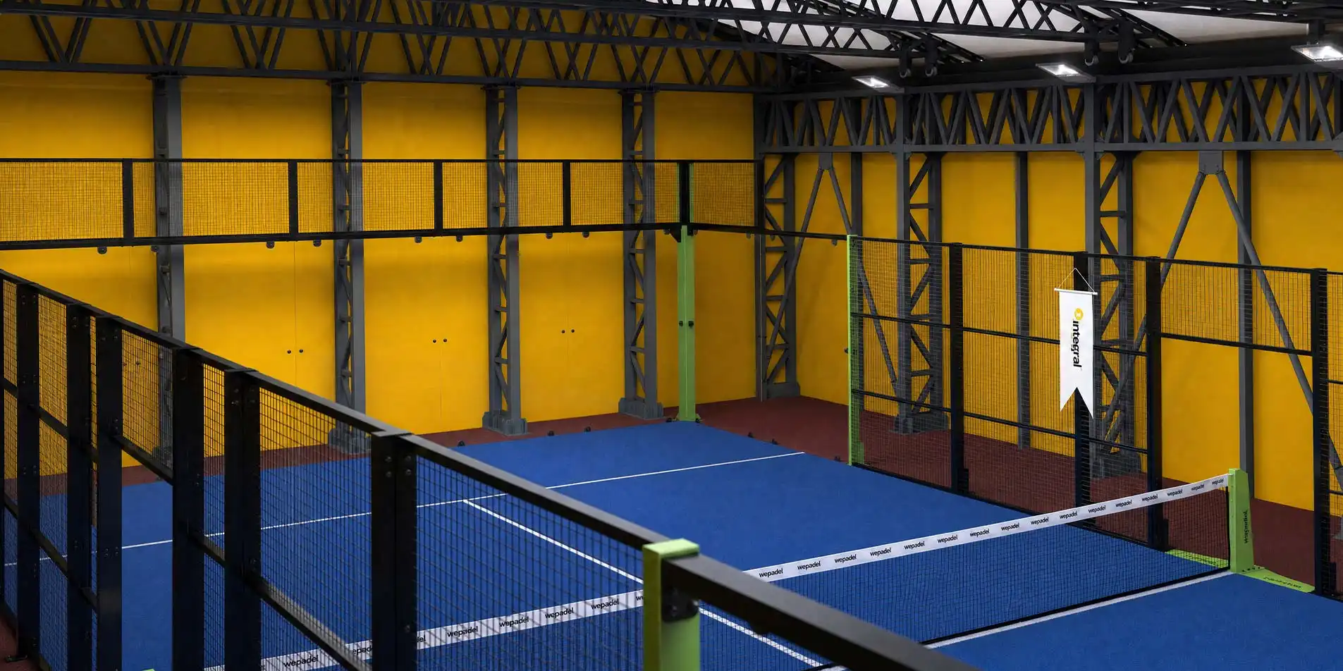 Padel Kortu Çatı Kapama